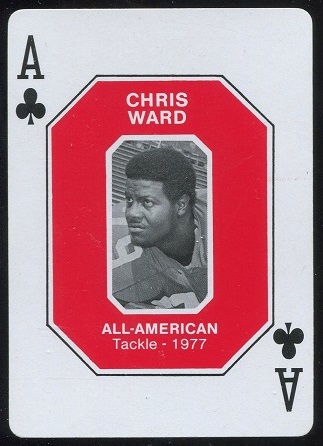 Chris Ward 1977 1979 Ohio State Greats 1966-1978 football card Chris Ward 1977 1979 Ohio State Greats 1966-1978 football card