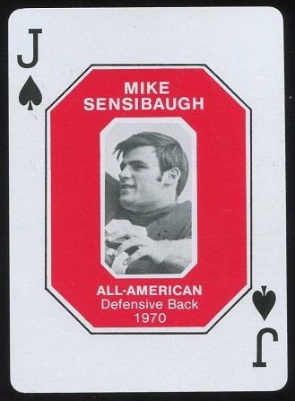 Mike Sensibaugh 1970 1979 Ohio State Greats 1966-1978 football card