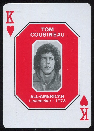 Tom Cousineau 1978 1979 Ohio State Greats 1966-1978 football card Tom Cousineau 1978 1979 Ohio State Greats 1966-1978 football card