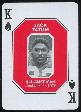 Jack Tatum 1970 1979 Ohio State Greats 1966-1978 football card