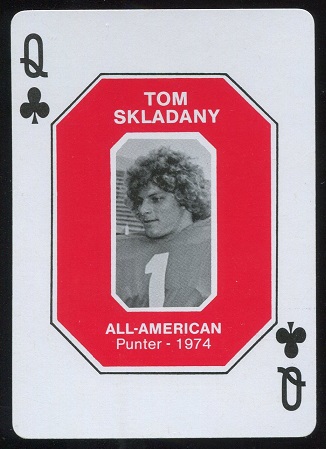 Tom Skladany 1974 1979 Ohio State Greats 1966-1978 football card