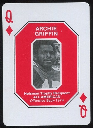 Archie Griffin 1974 1979 Ohio State Greats 1966-1978 football card Archie Griffin 1974 1979 Ohio State Greats 1966-1978 football card