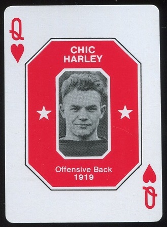 Chic Harley HOF 1979 Ohio State Greats 1966-1978 football card
