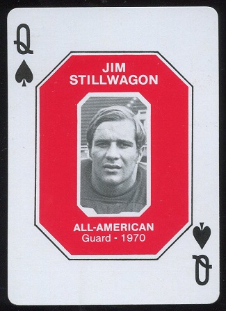 Jim Stillwagon 1970 1979 Ohio State Greats 1966-1978 football card