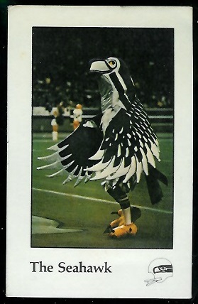 The Seahawk 1979 Seahawks Police football card