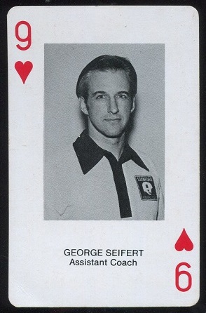 George Seifert 1979 Stanford Playing Cards football card