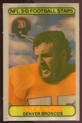 Lyle Alzado 1979 Stop N Go football card