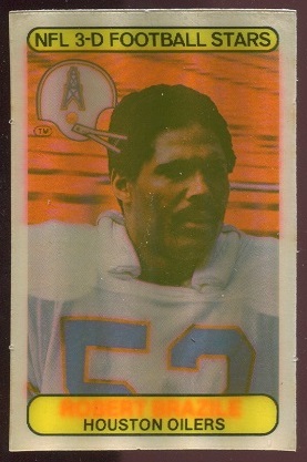 Robert Brazile 1979 Stop N Go football card