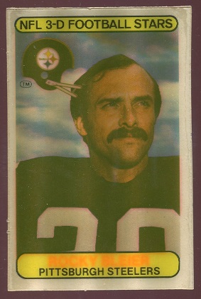 Rocky Bleier 1979 Stop N Go football card Rocky Bleier 1979 Stop N Go football card
