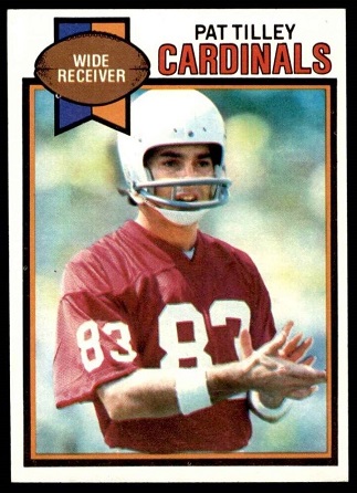 Pat Tilley 1979 Topps football card