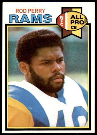 Rod Perry 1979 Topps football card