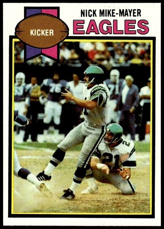 Nick Mike-Mayer 1979 Topps football card
