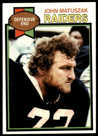 John Matuszak 1979 Topps football card