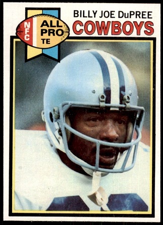 Billy Joe DuPree 1979 Topps football card