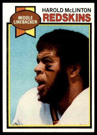 Harold McLinton 1979 Topps football card