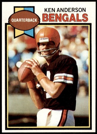 Ken Anderson 1979 Topps football card