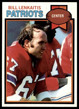 Bill Lenkaitis 1979 Topps football card