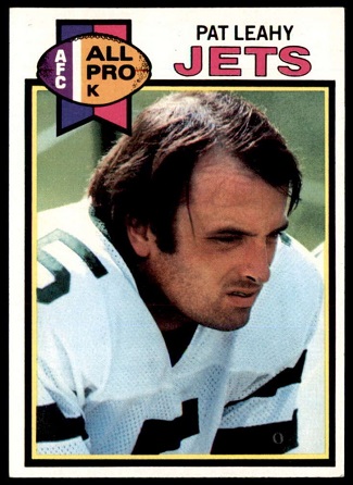 Pat Leahy 1979 Topps football card