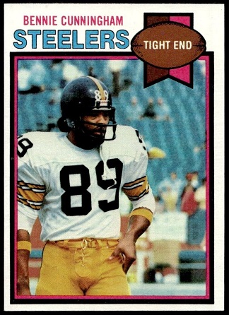 Bennie Cunningham 1979 Topps football card