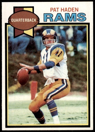 Pat Haden 1979 Topps football card