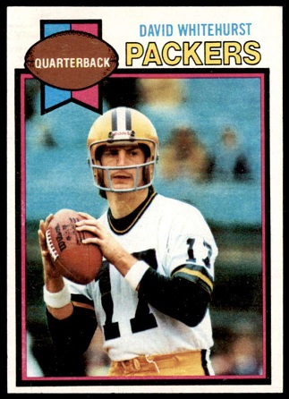 David Whitehurst 1979 Topps football card