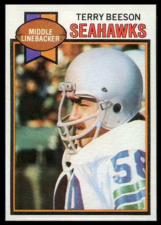 Terry Beeson 1979 Topps football card