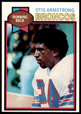 Otis Armstrong 1979 Topps football card