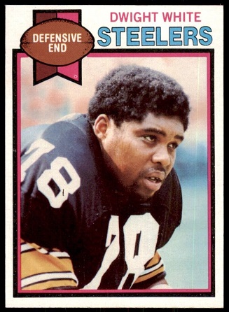Dwight White 1979 Topps football card