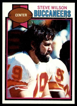 Steve Wilson 1979 Topps football card Steve Wilson 1979 Topps football card