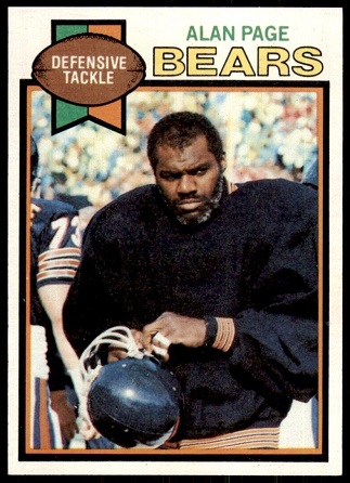 Alan Page 1979 Topps football card