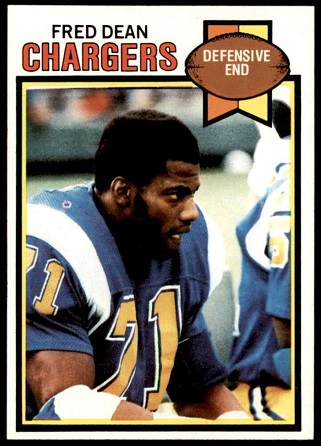 Fred Dean 1979 Topps football card