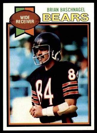 Brian Baschnagel 1979 Topps football card