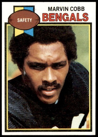 Marvin Cobb 1979 Topps football card