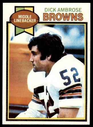 Dick Ambrose 1979 Topps football card