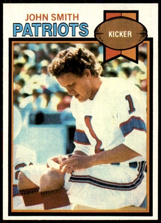 John Smith 1979 Topps football card John Smith 1979 Topps football card