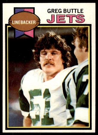 Greg Buttle 1979 Topps football card