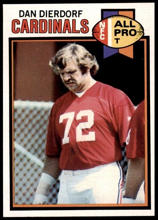 Dan Dierdorf 1979 Topps football card