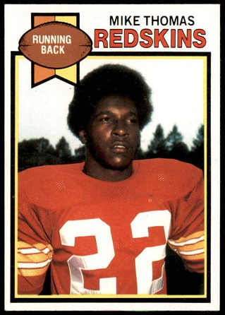 Mike Thomas 1979 Topps football card