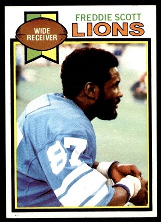 Freddie Scott 1979 Topps football card