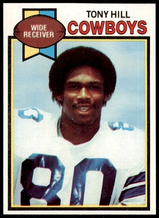 Tony Hill 1979 Topps football card