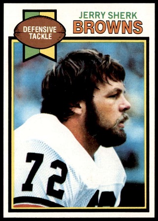 Jerry Sherk 1979 Topps football card