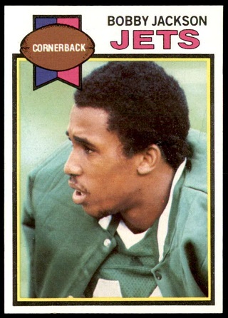 Bobby Jackson 1979 Topps football card Bobby Jackson 1979 Topps football card