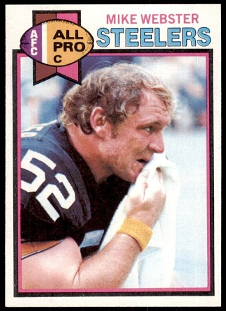 Mike Webster 1979 Topps football card