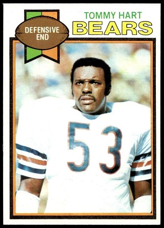 Tommy Hart 1979 Topps football card