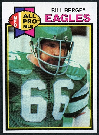 Bill Bergey 1979 Topps football card