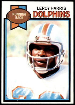 Leroy Harris 1979 Topps football card Leroy Harris 1979 Topps football card
