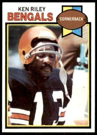 Ken Riley 1979 Topps football card