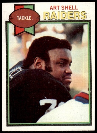 Art Shell 1979 Topps football card Art Shell 1979 Topps football card