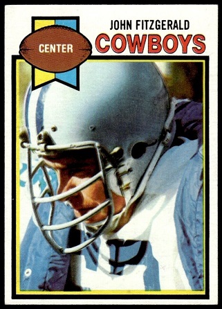 John Fitzgerald 1979 Topps football card