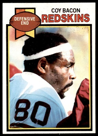 Coy Bacon 1979 Topps football card